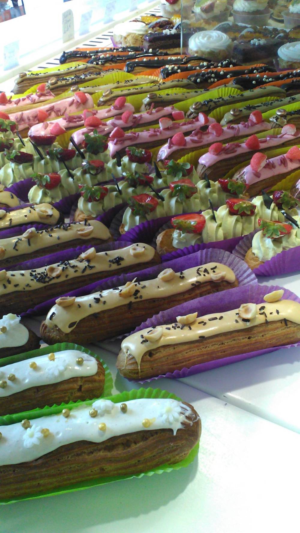 éclairs pâtissiers