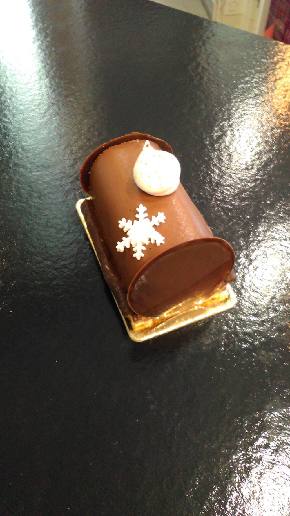 bûche pâtissière