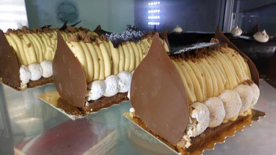 bûche pâtissière