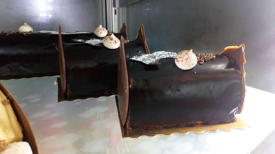 bûche pâtissière